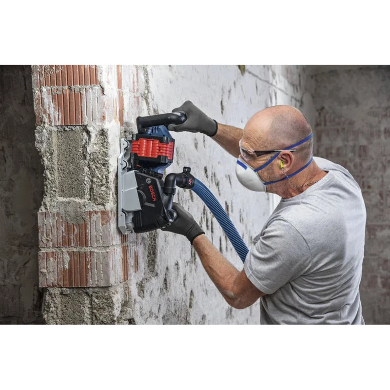BOSCH PowerTools Fresadora de ranuras a batería GNF 18V-40 Professional Solo, 18 voltios (Azul/Negro, sin batería ni cargador, en L-BOXX)