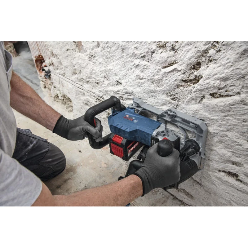 BOSCH PowerTools Fresadora de ranuras a batería GNF 18V-40 Professional Solo, 18 voltios (Azul/Negro, sin batería ni cargador, en L-BOXX)