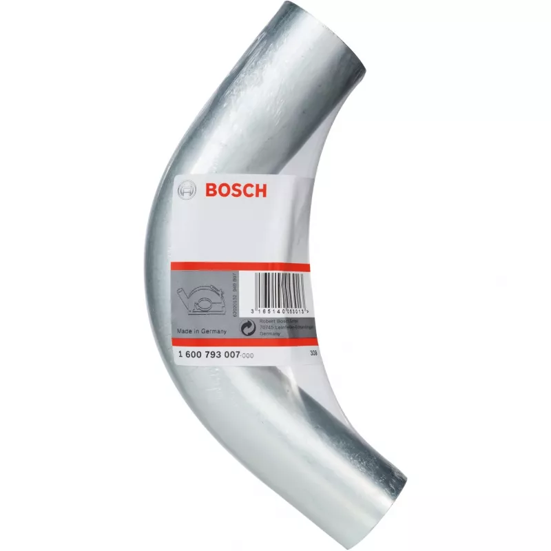 BOSCH POWERTOOLS Codo de aspiración de polvo 35mm para cepillo, recambio original Bosch