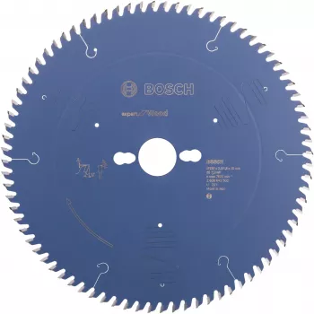 Bosch PowerTools Expert for Wood hoja de sierra circular 250 mm, 80 dientes, 30 mm de perforación, ATB, para sierras de mesa