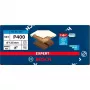 BOSCH POWERTOOLS Expert M480 disco de lijar de malla 125mm, K400 (pack de 50) para lijadora orbital