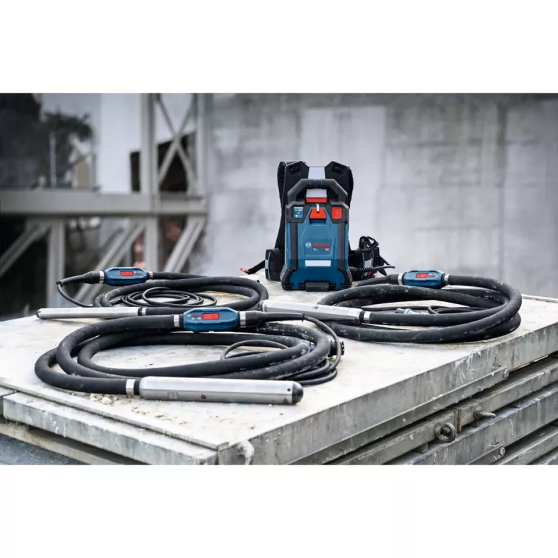 BOSCH POWERTOOLS GPU 18V-2 DI Sistema de vibrador de alta frecuencia a batería (en caja)