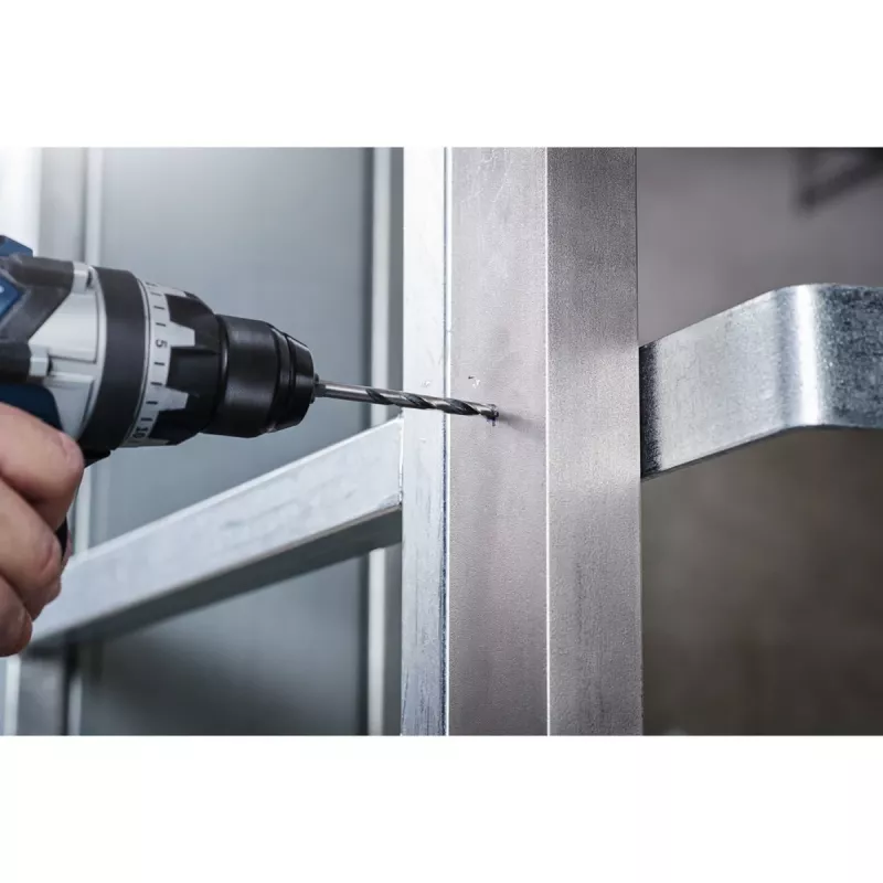 Bosch PowerTools broca helicoidal HSS PointTeQ Hex, 6 mm, 10 uds., longitud de trabajo 57 mm