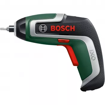 BOSCH Powertools IXO 7 Anniversary Set 3,6V Atornillador a batería (Verde/Negro, Li-Ion 2,0Ah, juego de puntas, bolas de semillas, caja)