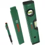 Set de marcado Bosch PowerTools, 3 piezas (verde/negro) – marcador de profundidad, rotulador universal y lápiz de carpintero