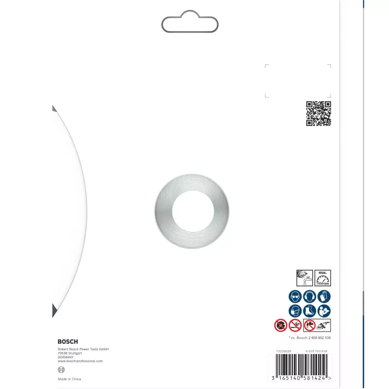 Disco de corte diamantado para cerámica BOSCH POWERTOOLS PRO, Ø 200 mm (orificio 25,4 mm)