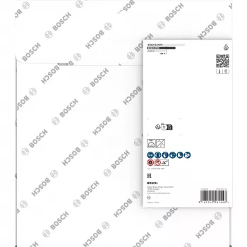 Bosch PRO disco de corte de diamante para cerámica, 250 mm de diámetro, 30 mm de taladro (con anillo reductor de 25,4 mm), borde continuo, corte húmedo/seco