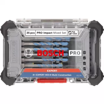Bosch PRO Impact y Multi Set de 35 puntas de destornillador 2608521U82