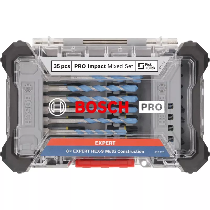 Bosch PRO Impact y Multi Set de 35 puntas de destornillador 2608521U82