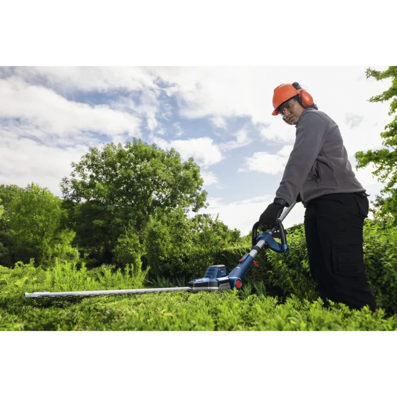 Bosch Professional GHE 18V-50FP Cortasetos a batería, 18 V, azul/negro, herramienta sin batería
