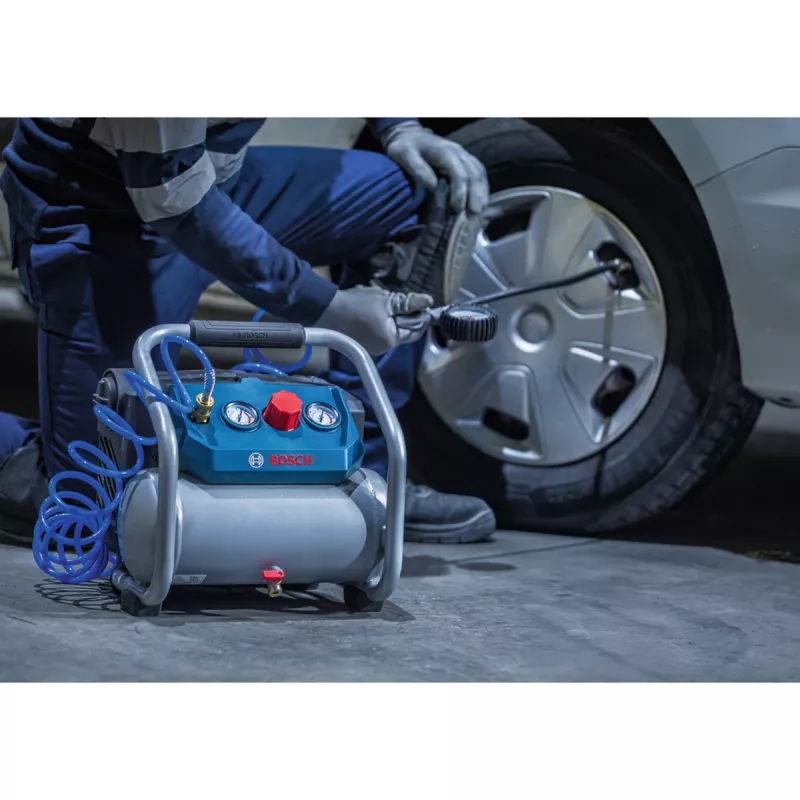 Bosch Professional GKO 18V-51 Compresor a batería (azul/plata)