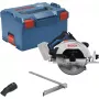 Bosch Professional GKS 18V-68-2 Sierra circular de mano a batería, 18 V, hoja de sierra de 190 mm, solo (sin batería ni cargador), azul/negro, en L-BOXX