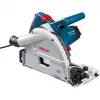 Sierra de inmersión Bosch Professional GKT 55 GCE con guía FSN 1400, 1400 W, Azul, L-BOXX