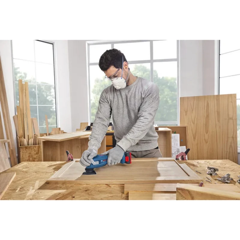 Bosch Professional GOP 18V-30 Multiherramienta a batería, 18V (azul, herramienta sin batería, en L-BOXX)