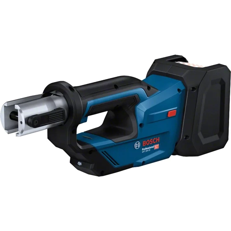 Bosch Professional GPT 18V-19 prensadora a batería 18V Solo Kit SV (3 mordazas de prensar SV compactas, L-BOXX, sin batería/cargador)