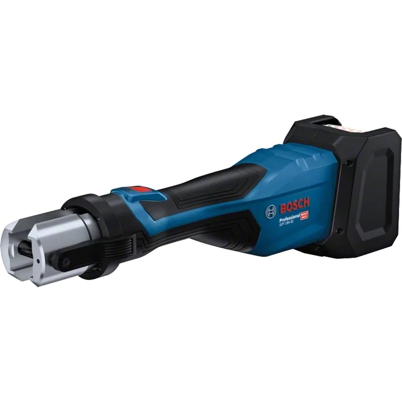 Herramienta de prensado a batería Bosch Professional GPT 18V-32 (herramienta básica, 3 mordazas de prensado estándar SV, L-BOXX)