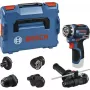 Bosch Professional GSR 12V-32 FC Atornillador-taladro a batería 12V (azul/negro, herramienta sin batería, 5 adaptadores, L-BOXX)