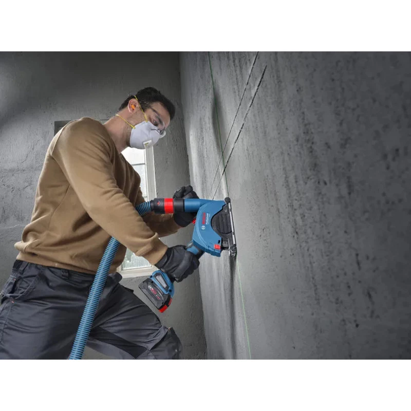 BOSCH Professional GWS 18V-11PS amoladora angular a batería 125 mm 18 V Solo (máquina sin batería) en L-BOXX