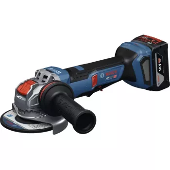 Bosch Professional GWX 18V-11PS amoladora angular a batería solo, 18V, 125mm, X-LOCK, azul/negro, sin batería ni cargador