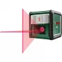 Bosch Quigo III Nivel láser de líneas cruzadas con soporte MM2 (0 603 663 5Z0)