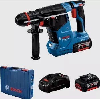 BOSCH Martillo perforador GBH 187-LI 2,4J 2x5,0Ah One Chuck