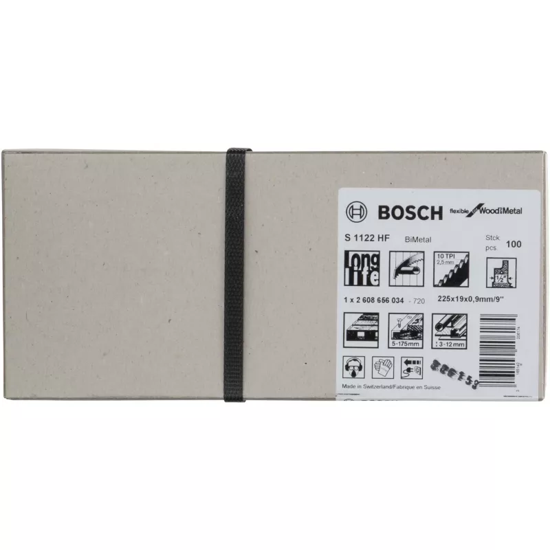 Bosch S 1122 HF hoja de sierra de sable bimetálica (1 ud.)