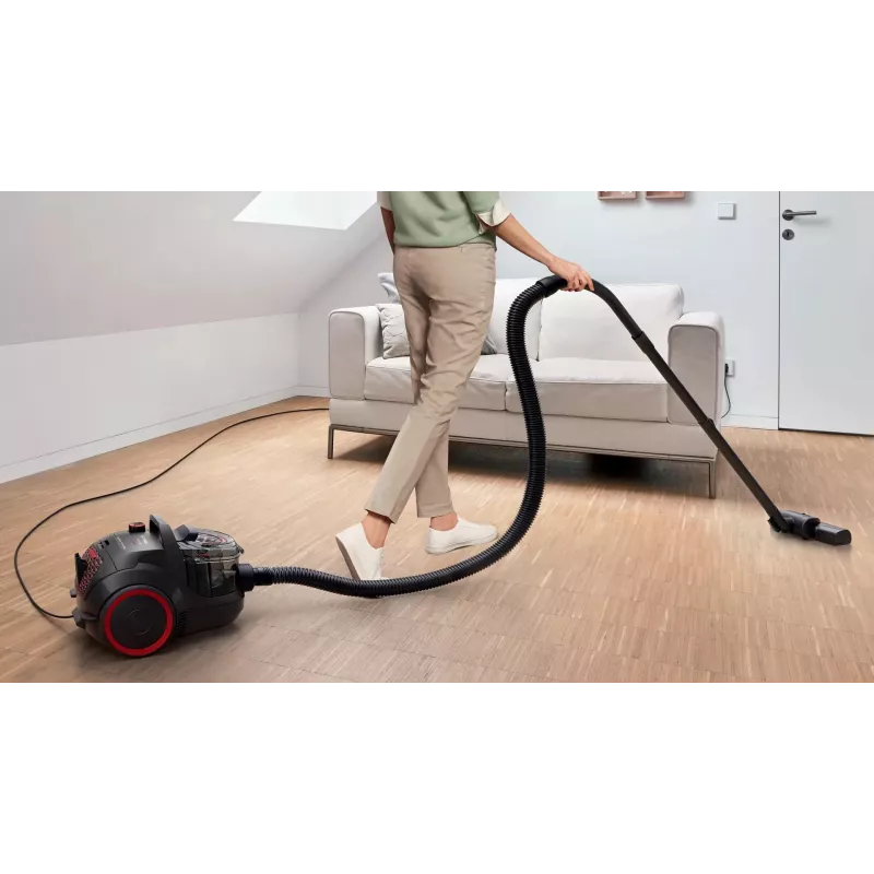 Bosch Serie 4 ProPower BGS21POW2 Aspirador sin bolsa 700 W 2 L Negro