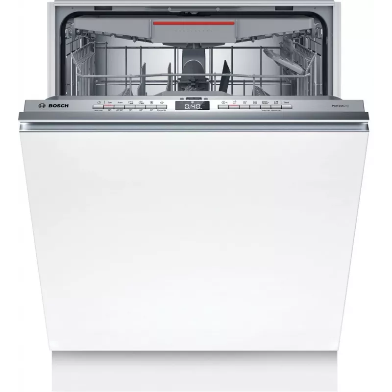 Lavavajillas integrable Bosch Serie 6 SMV6ZCX10E, 14 cubiertos, PerfectDry con zeolita, Home Connect, AquaStop, EcoSilence Drive, 42 dB
