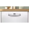 Lavavajillas integrable Bosch SMU2HTW08E, 60 cm, 13 cubiertos, 5 programas, clase de eficiencia energética C, AquaStop, blanco