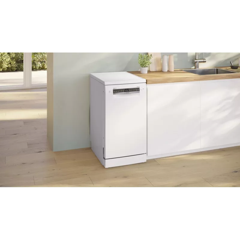Bosch SPS4HMW13E Lavavajillas independiente, 9 cubiertos, clase energética C, 45 cm, blanco