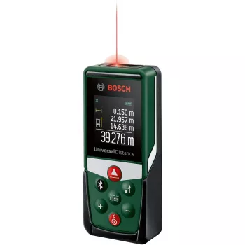 Bosch UniversalDistance 40C Medidor de distancias láser con Bluetooth, alcance 40 m, pantalla en color, IP54 06036721Z0