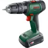 BOSCH UniversalImpact 18V Atornillador percutor a batería (verde/negro, 2x1,5 Ah Li-Ion, set de 241 piezas)