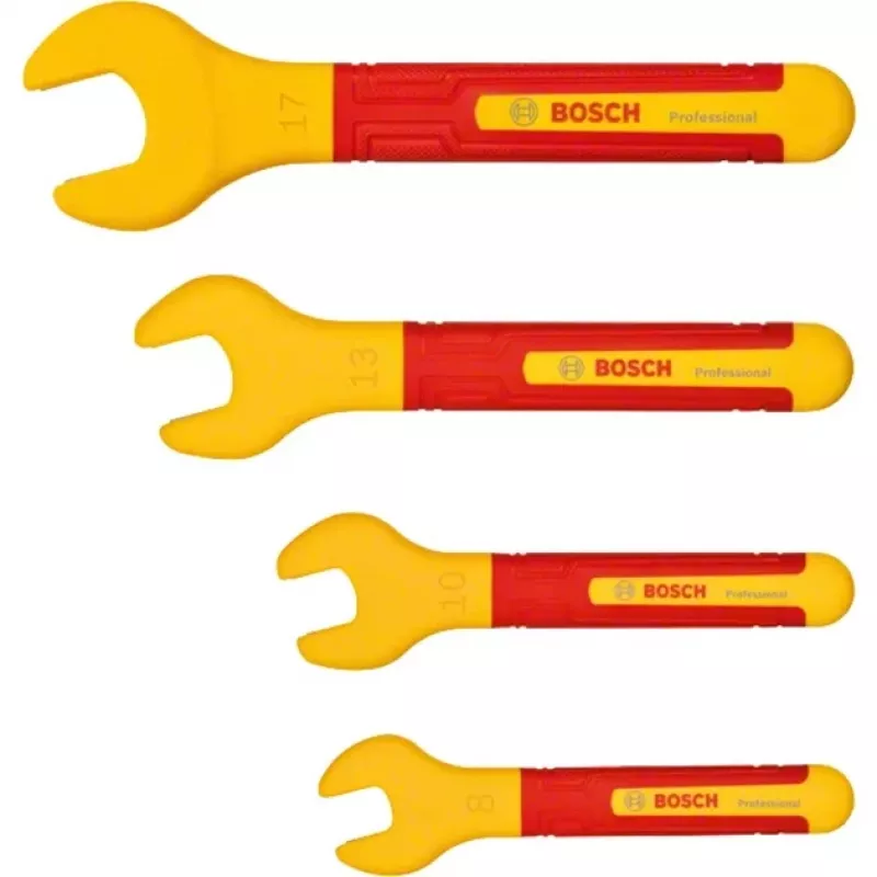 Bosch Juego de llaves de boca aisladas VDE 8/10/13/17mm (1600A02NE8)