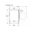 Lavadora de carga frontal BOSCH WGG254ZGPL 9 kg con i-DOS y Home Connect
