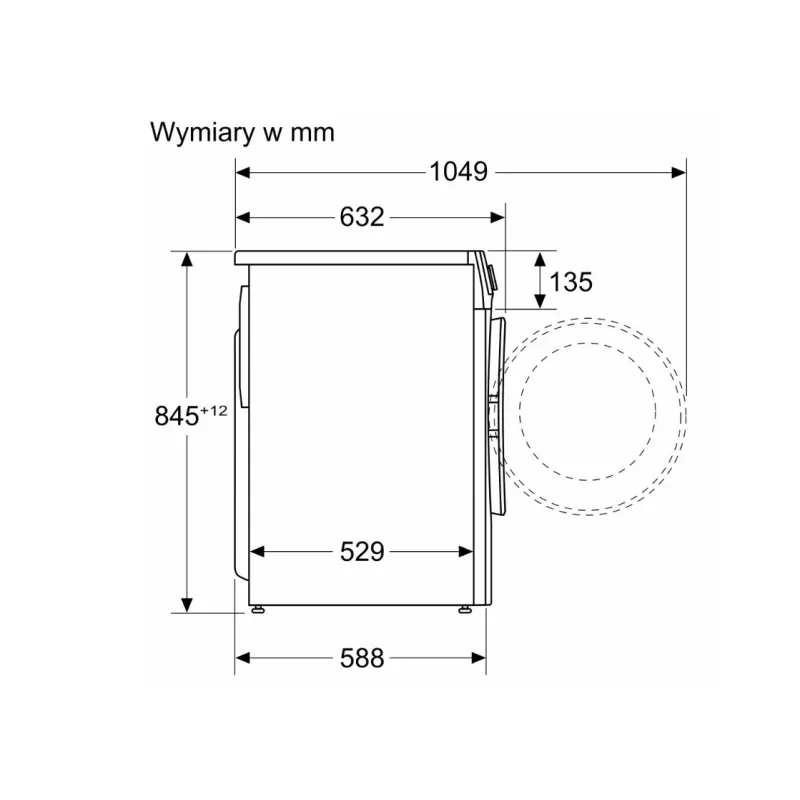 Lavadora de carga frontal BOSCH WGG254ZGPL 9 kg con i-DOS y Home Connect