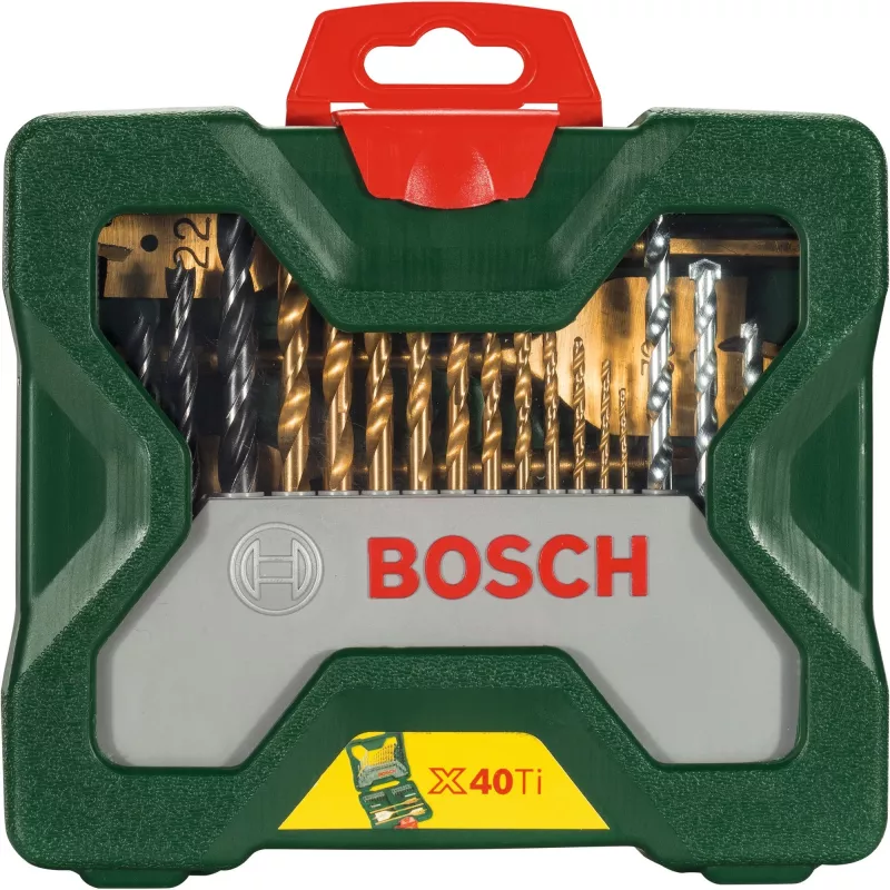 Bosch X-Line TiN set universal de 40 piezas de brocas y puntas de destornillador 2607019600