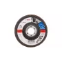 Bosch X571 Best for Metal Disco de láminas, 115 mm x 22,23 mm, corindón de circonio, grano 40, cónico, 80 m/s, 13.300 rpm, para acero e inoxidable 2608607336