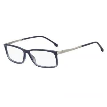BOSS BOSS1250ITSIP Gafas de sol hombre rectangulares negro gris 57/13/145 mm