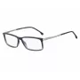 BOSS BOSS1250ITSIP Gafas de sol hombre rectangulares negro gris 57/13/145 mm