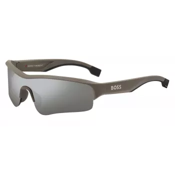 BOSS BOSS1607NS10A gafas de sol hombre oversized shield 99mm lente 100% UV400