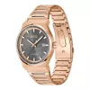 BOSS MAN 1514185 Reloj analógico de cuarzo 41mm esfera negra correa de piel