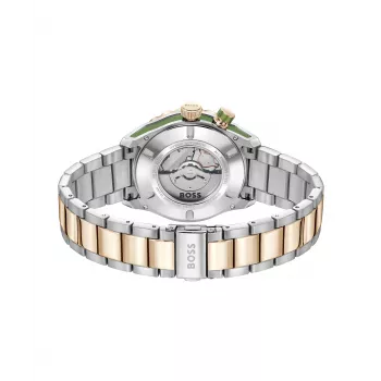 BOSS Reloj de hombre 1514181 cronógrafo de cuarzo 42mm acero inoxidable esfera negra