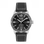 BOSS Reloj cronógrafo hombre Grand Prix 1513898 44mm esfera negra correa de piel