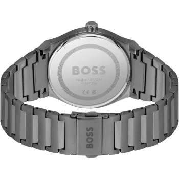 BOSS reloj cronógrafo de hombre Skymaster 1514078 41mm esfera azul acero inoxidable