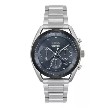 BOSS Skymaster Cronógrafo hombre reloj 1514093 44mm acero inoxidable esfera azul