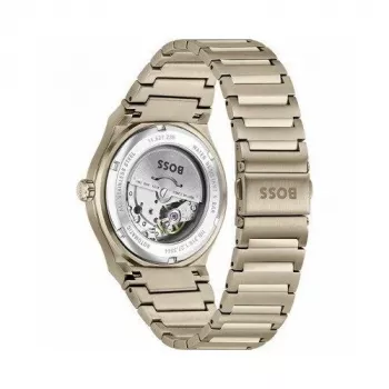 BOSS reloj cronógrafo de cuarzo de hombre Velocity 1514184 41mm acero inoxidable esfera negra