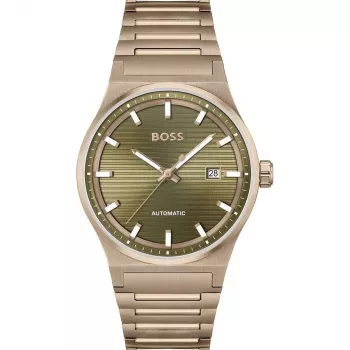 BOSS reloj cronógrafo de cuarzo de hombre Velocity 1514184 41mm acero inoxidable esfera negra