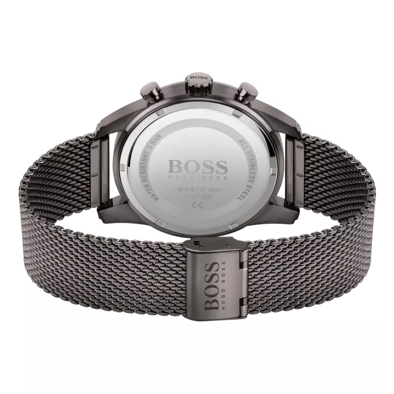 BOSS reloj hombre 1513837 Skymaster cronógrafo esfera azul acero inoxidable 44mm