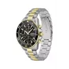 BOSS Reloj de hombre 1513908 45mm Acero inoxidable Esfera azul Cronógrafo