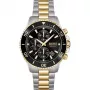 BOSS Reloj de hombre 1513908 45mm Acero inoxidable Esfera azul Cronógrafo